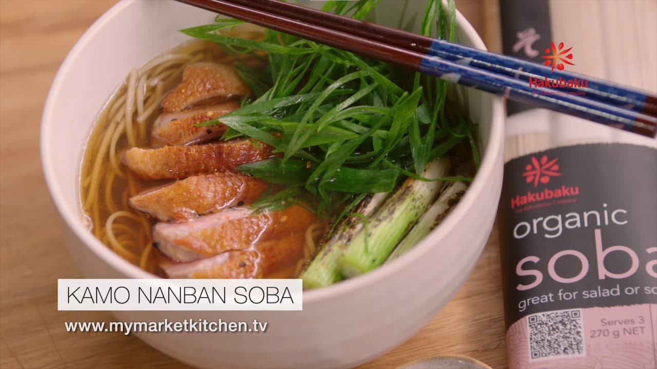 Duck Soba Noodle Soup (Kamo Nanban) by Chef Masa Arakane & Laura Sharrad