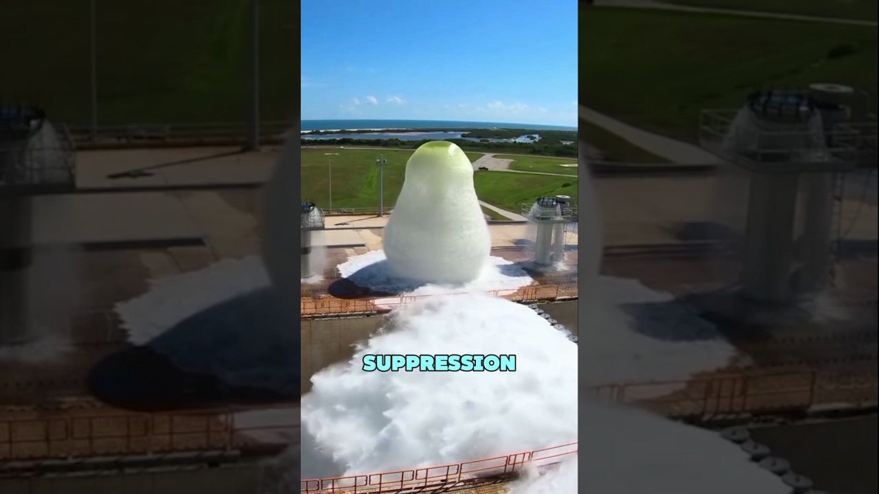 Why NASA Dumps 450,000 Gallons of Water Before Every Rocket Launch 🚀💦 #shorts