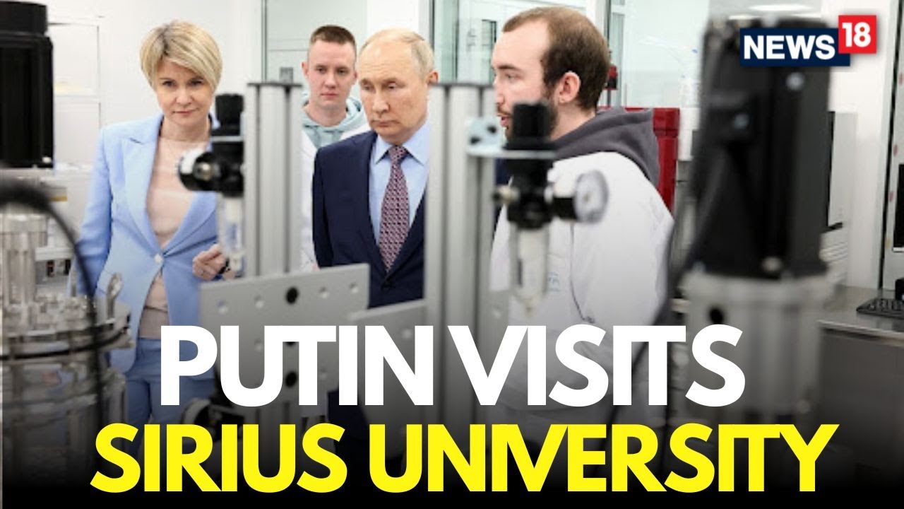 LIVE: Vladimir Putin Visits Sirius University, Meets Young Scientists in Sochi | Russia News | N18G