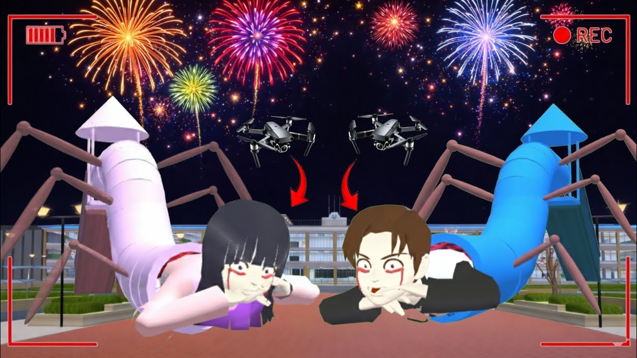 Yuta Mio Panicked After Seeing CCTV Records Yuta Mio Extra Slide at School | Sakura School Simulator