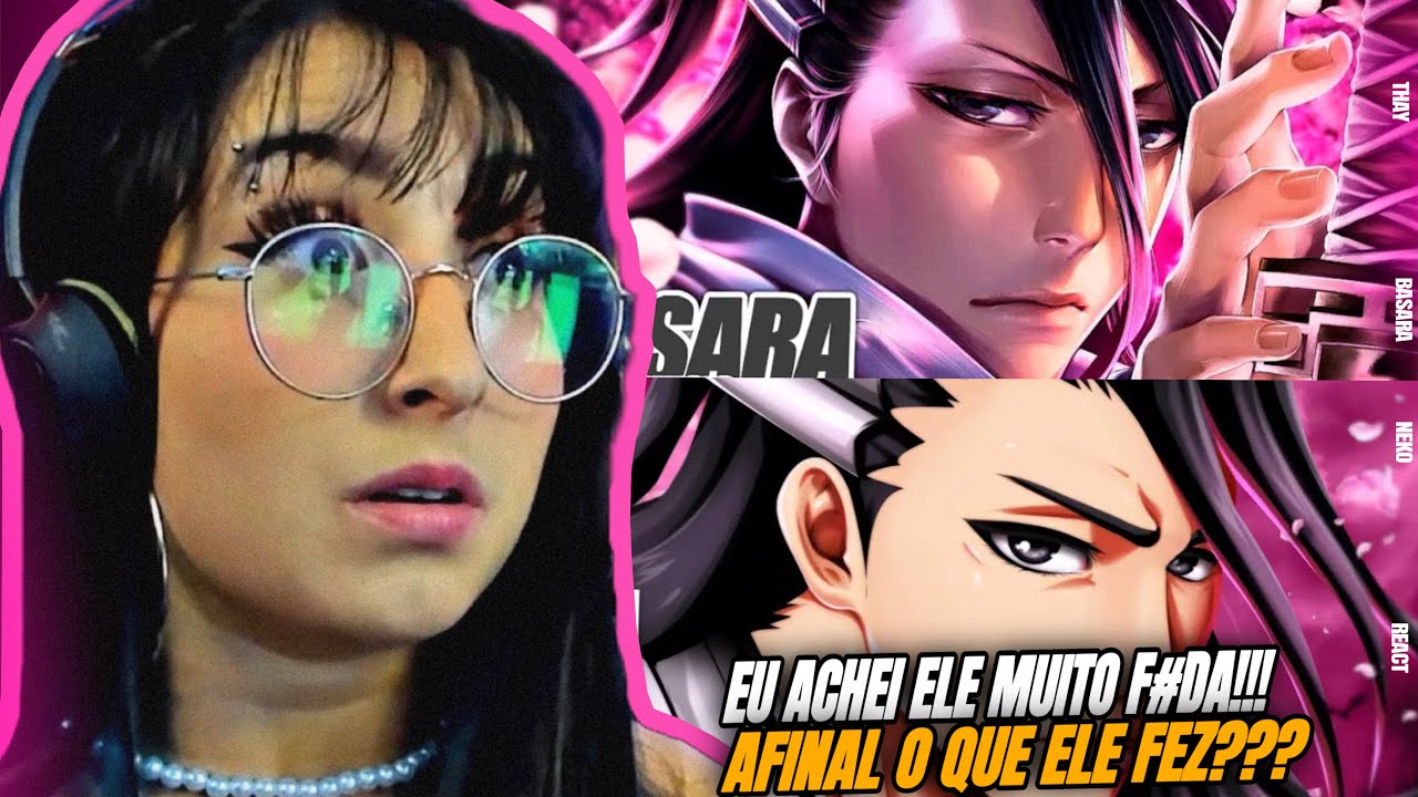 2 EM 1: Pétalas de Sakura | Byakuya Kuchiki (Bleach) | Neko & Basara  | THAY REACT