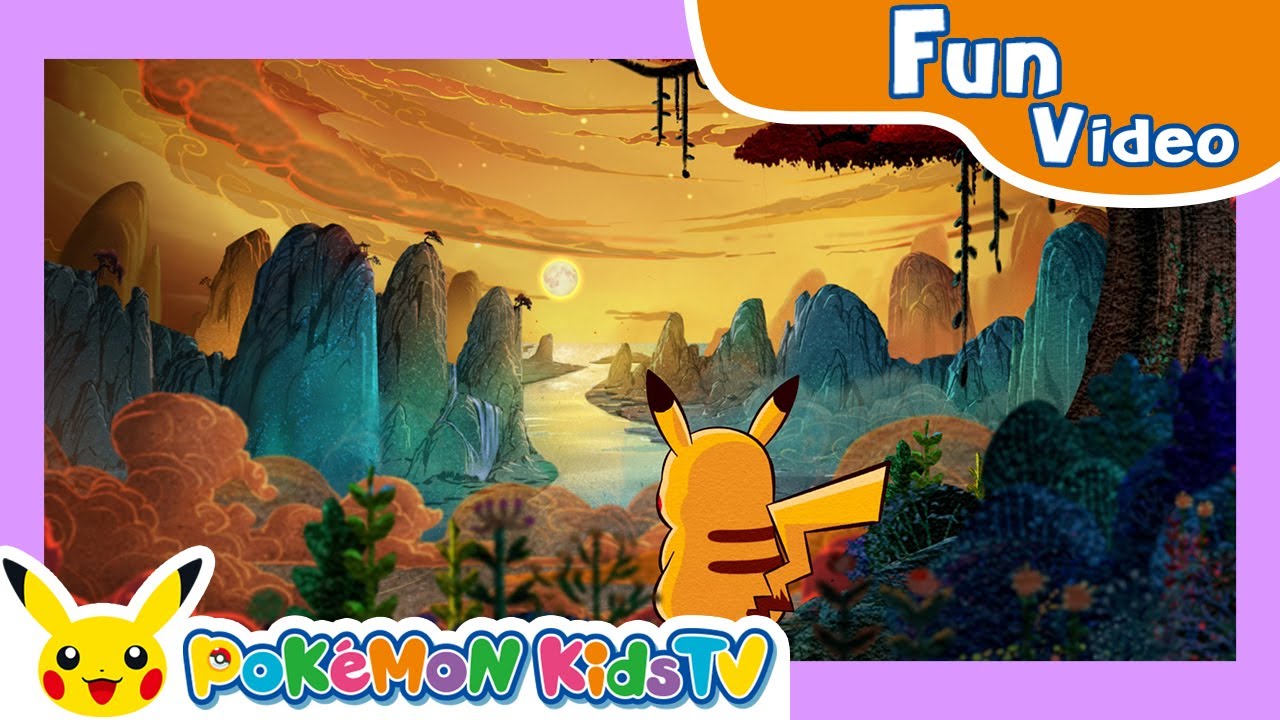Pokémon Original Short Animation: Chasing the Moon | Pokémon Fun Video | Pokémon Kids TV​