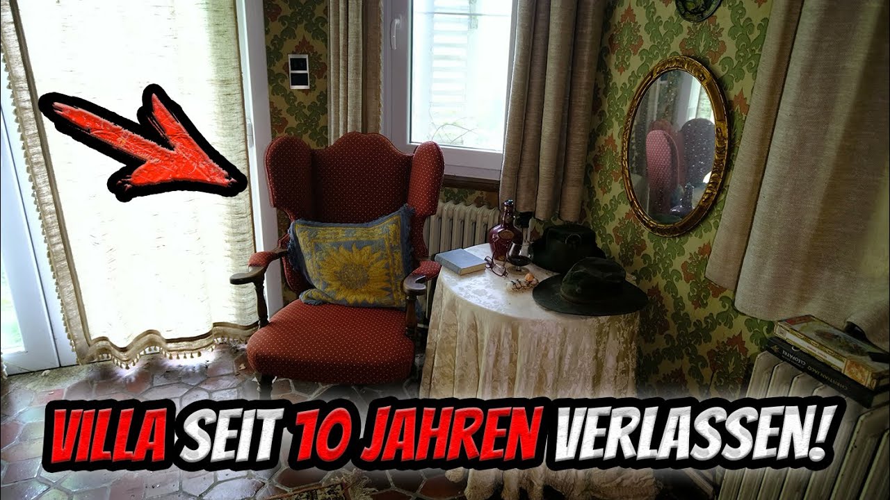 VILLA seit 10 JAHREN verlassen! Hier geschah ein M*RDFALL | Lost Places