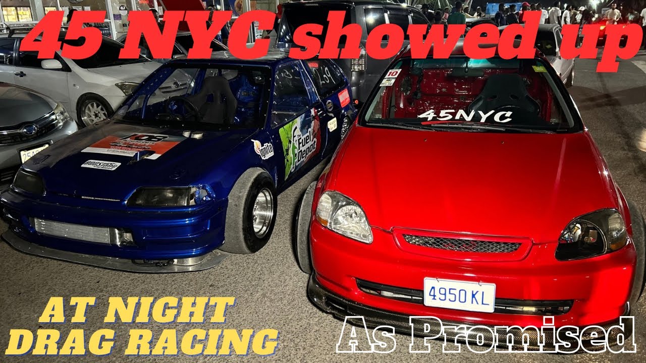 45 NYC Showed Up At Night Drag Racing As Promised