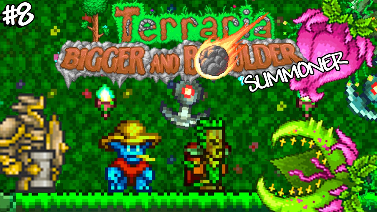 SOLANDO A PLANTERA E SOFRENDO NA DUNGEON! - PLATINANDO TERRARIA 1.4.5 #8