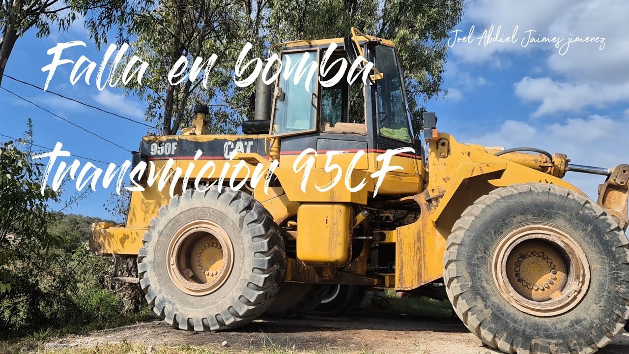 🔥Falla en bomba de transmisión de payloader 950F 🔥💯#joelfixit #precion #heavymachinery #payloader