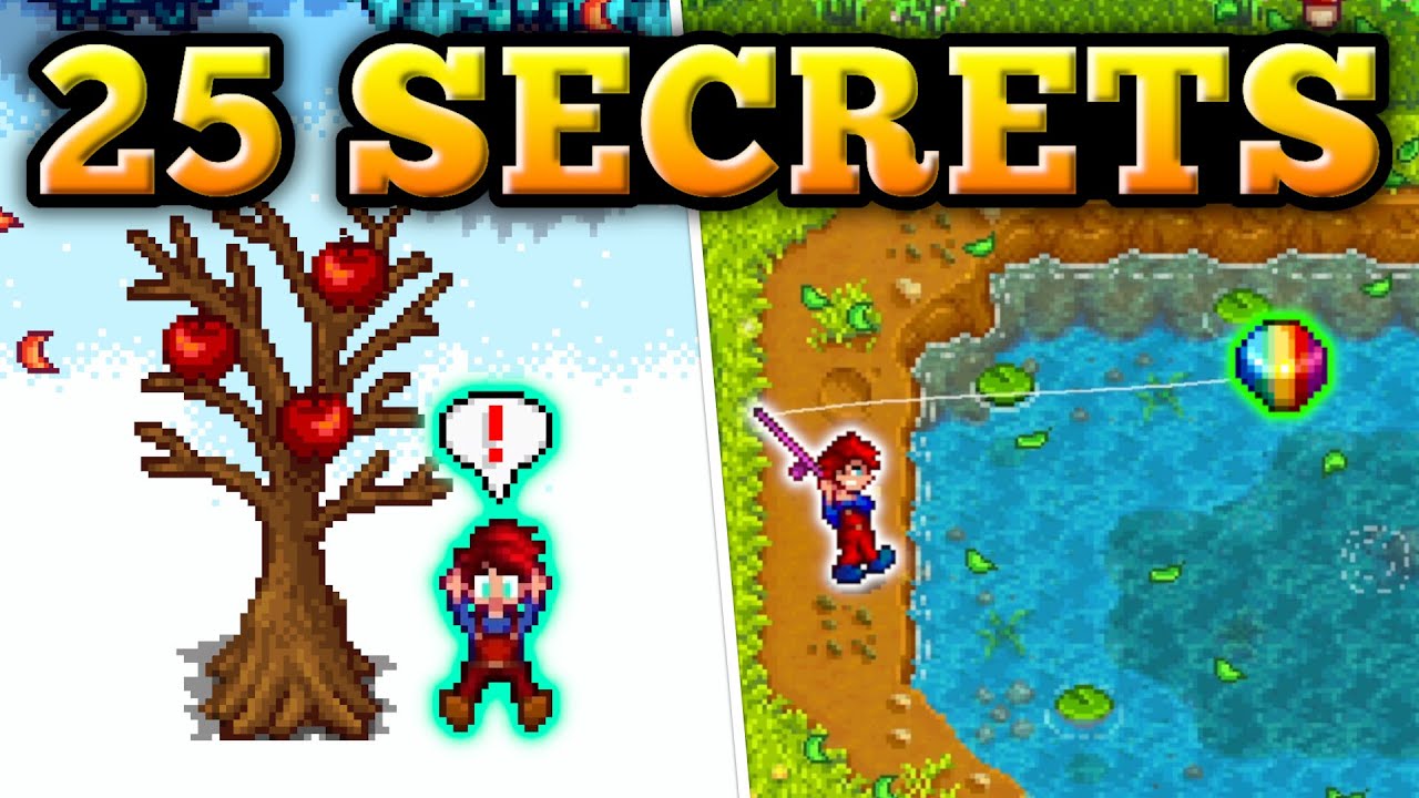 25 самых тщательно охраняемых секретов Stardew Valley