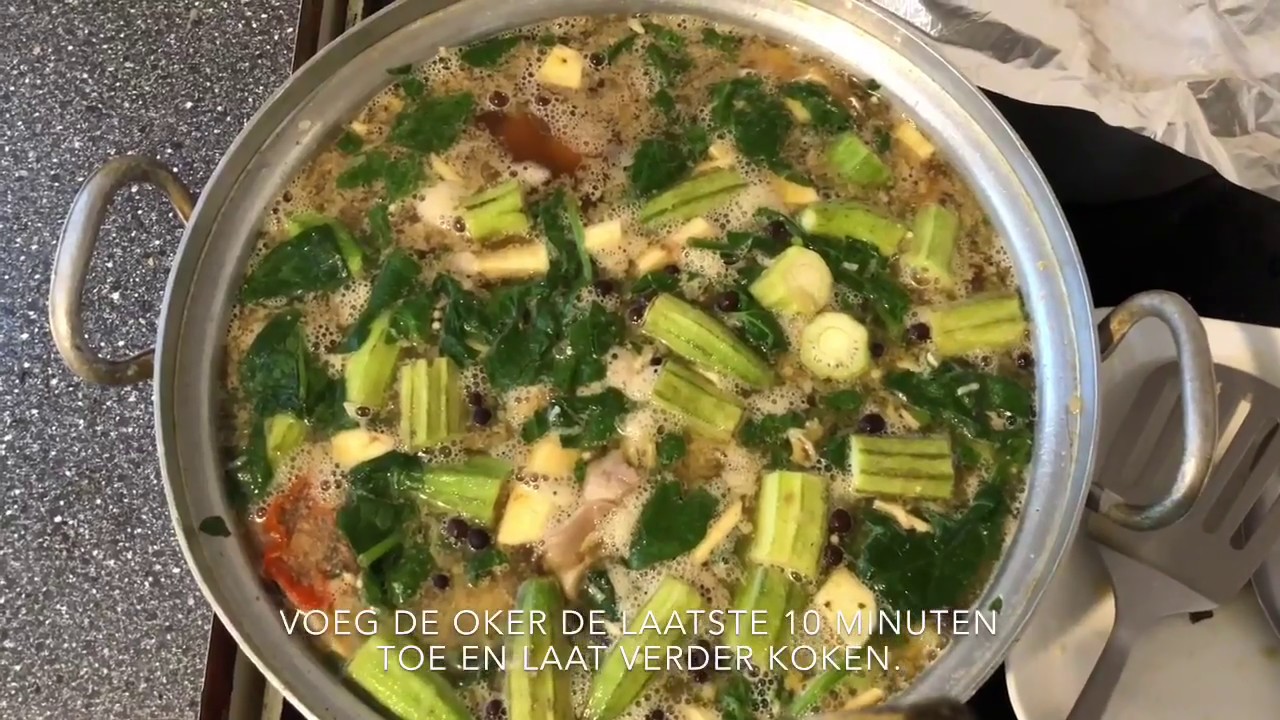 Vandaag maken we bravoe soep!