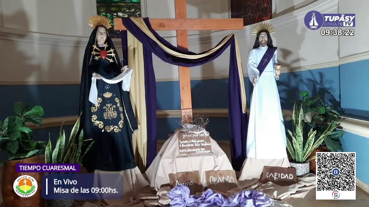 🔴En Vivo  - 🔵Tupãsy Caacupé TV, el canal de la Virgen. - 16/03/2026