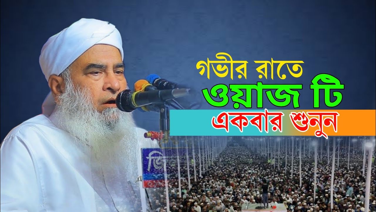গভীর রাতে ওয়াজ টি একবার শুনুন|| আল্লামা সালাউদ্দিন নানুপুরী||islamic waz Noakhali