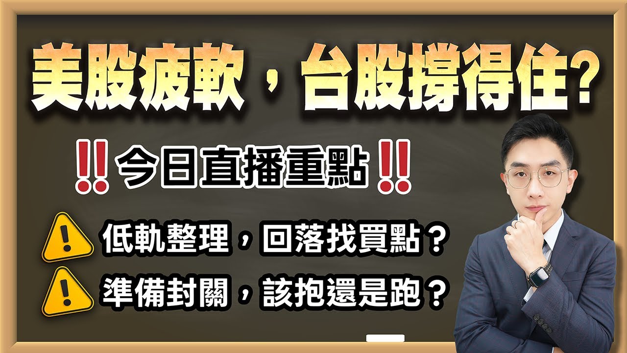劉育綸 艾綸說【美股疲軟，台股撐得住？】影音分析2026/02/05