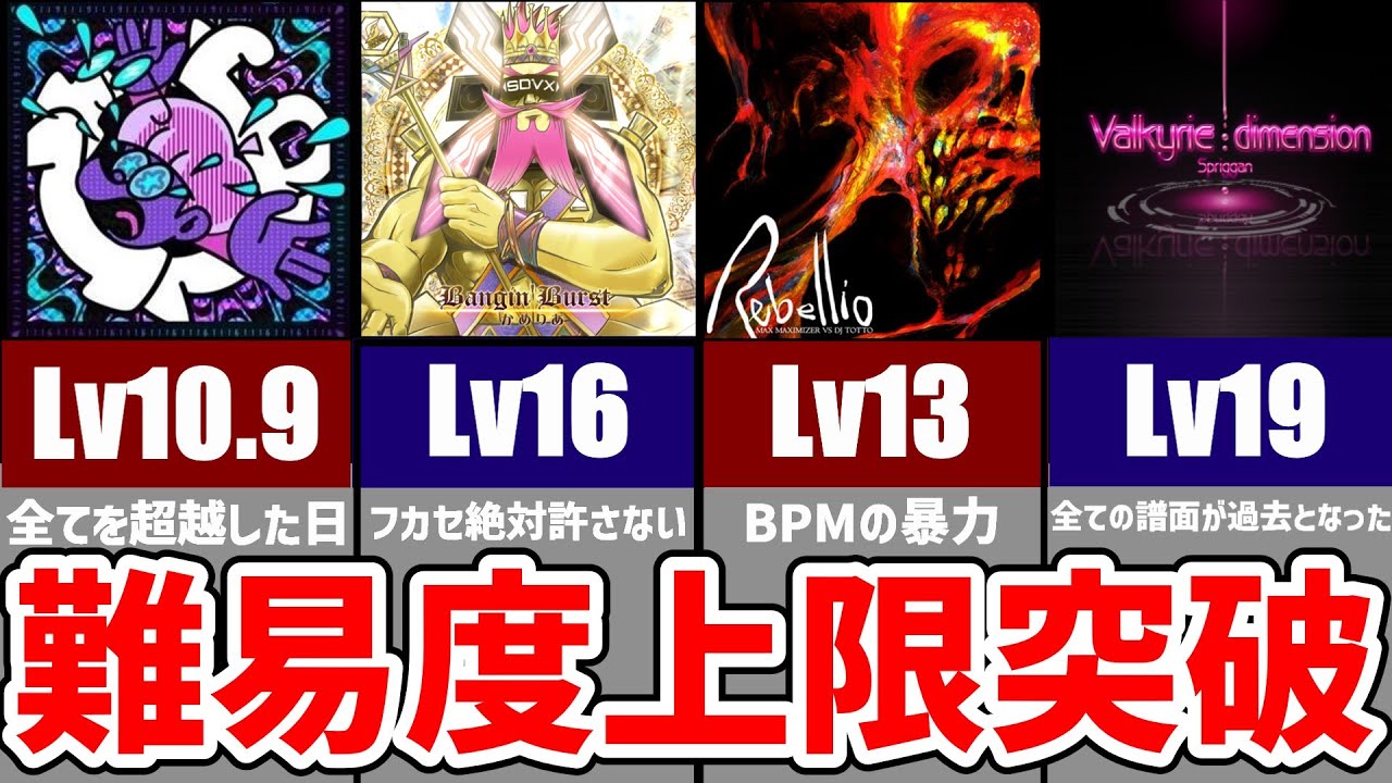 【ゆっくり解説】最高難易度を更新した音ゲー曲達【BEMANI編】