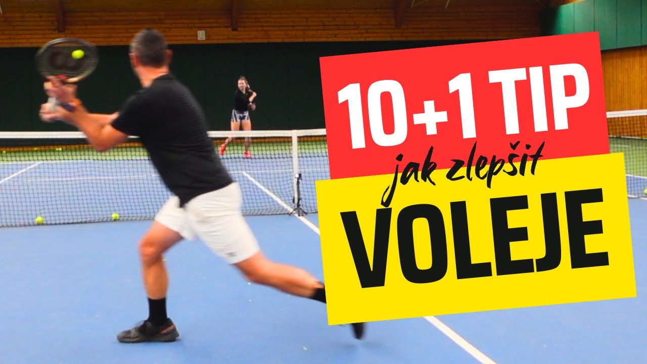 10+1 TIP jak ZLEP&Scaron;IT tenisov&eacute; VOLEJE #tenis