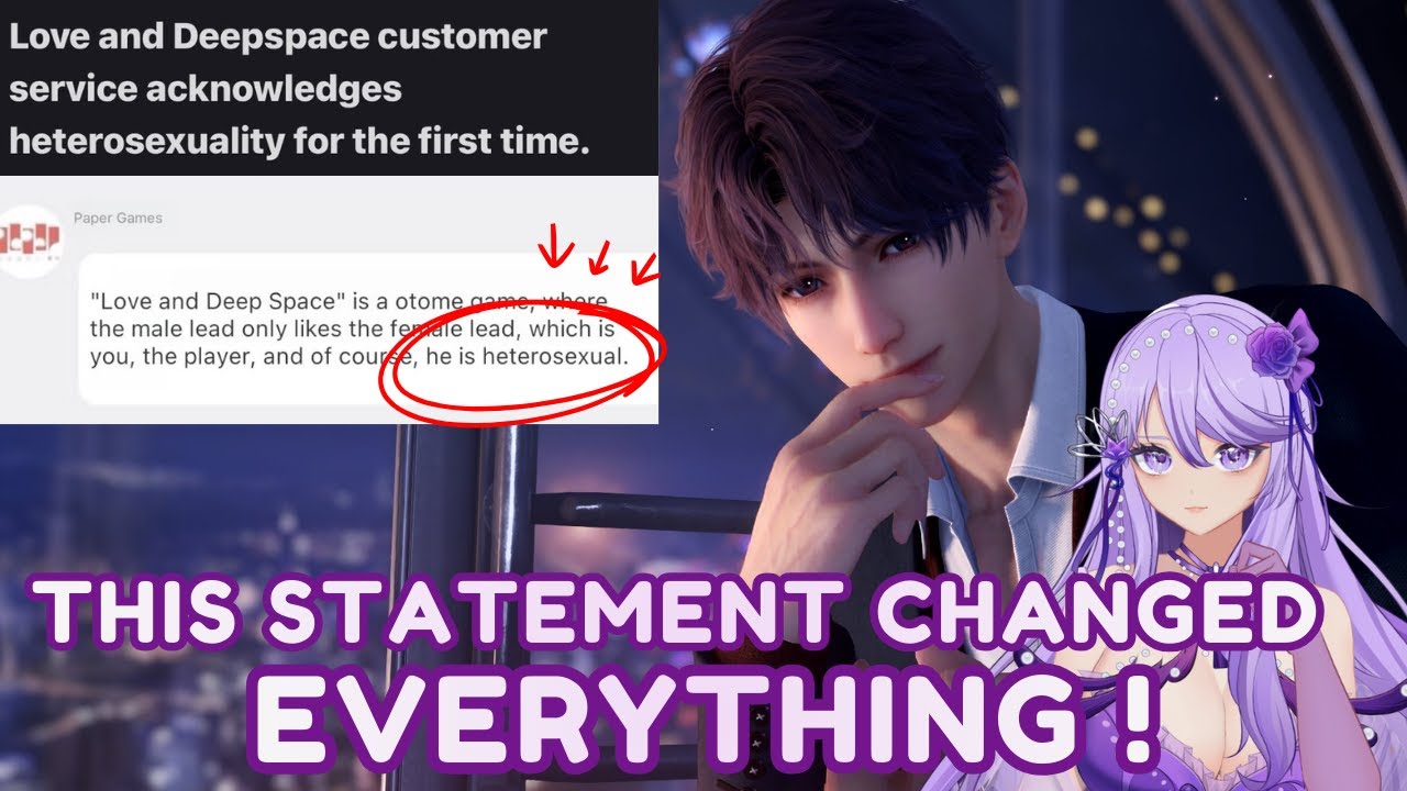 Love and Deepspace Acknowledges The MALE LEADS' Sexuality as HETEROSEXUAL |  Complete Case