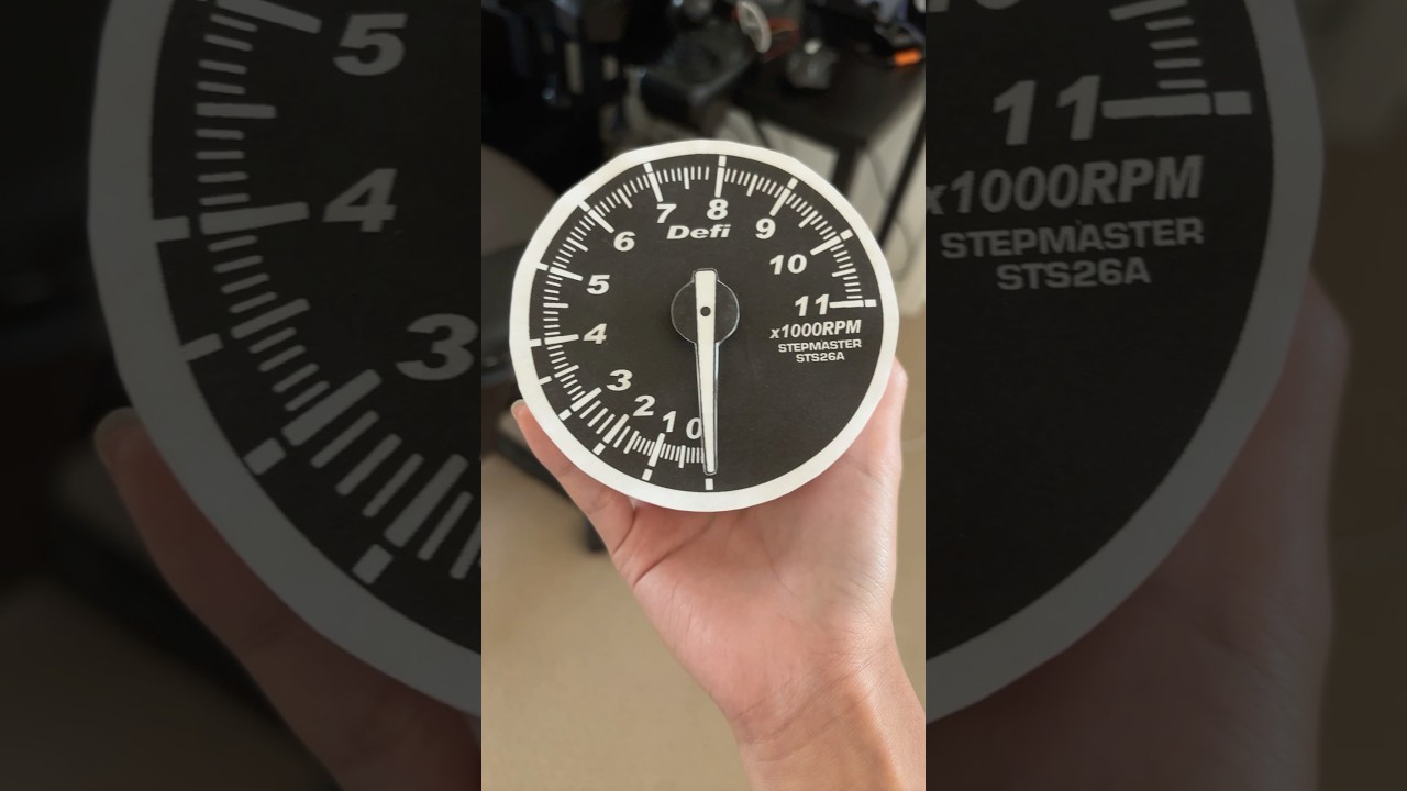 All my Arduino gauges 🔥 #shorts #car #arduino #homemade #nissan #tachometer #speedometer #diy