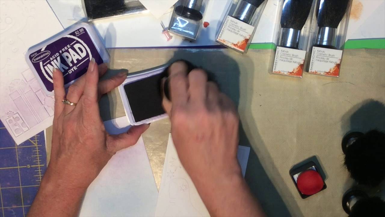 Dollar Store Inking Dusters