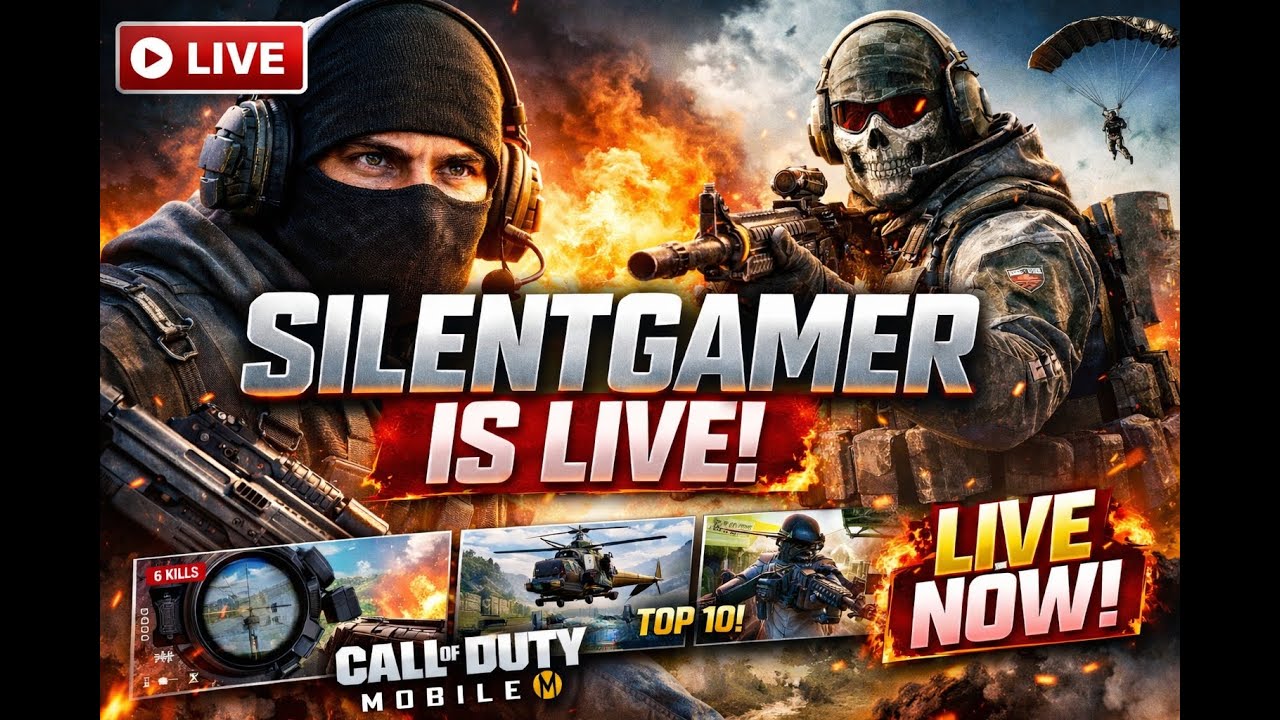 SilentGamer Is Live | Cod mobile (vertical stream)