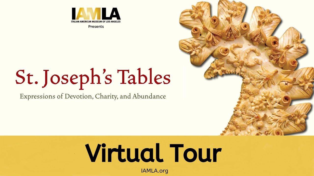 The IAMLA presents St. Joseph Table's Expressions of Devotion, Charity and Abundance - Virtual Tour