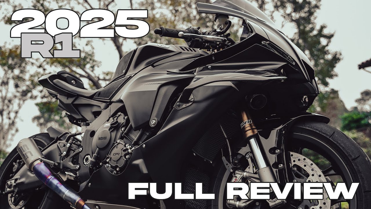 Лучший R1 на сегодняшний день? Полный обзор Yamaha R1 2025 года с динамометрическим стендом, наст...