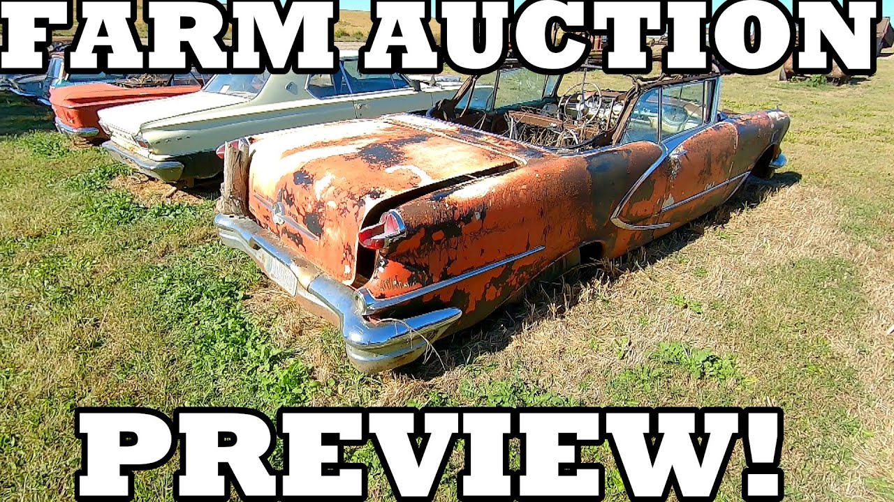 Iowa Farm Auction! OVER 300 LOTS For Sale! Vintage Auction! | Old Trucks, Cars, Tractors, and Parts!