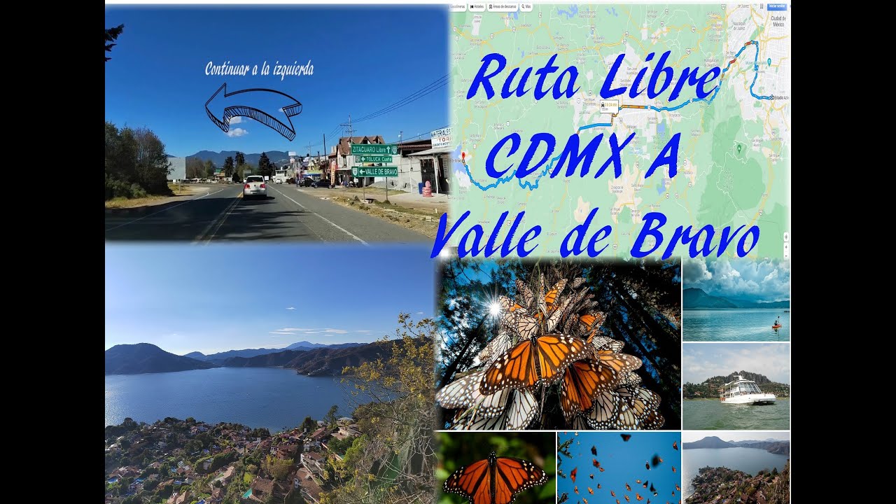 Como llegar a Valle de Bravo desde la Ciudad de México por la libre