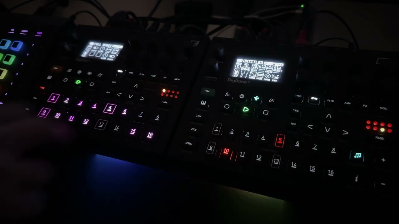 Dawless darkpsy jam on Elektron Digitakt2+Digitone2