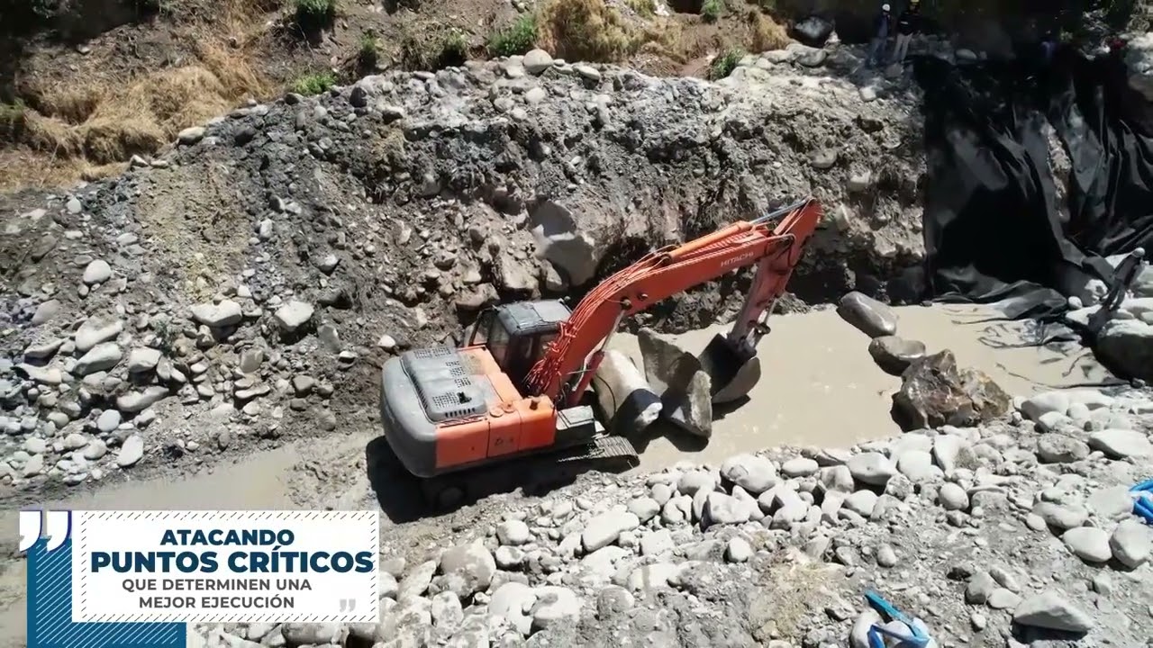 PROYECTO DE DEFENSA RIBERE&Ntilde;A DEL R&Iacute;O CHALHUANCA SIGUE EN MARCHA