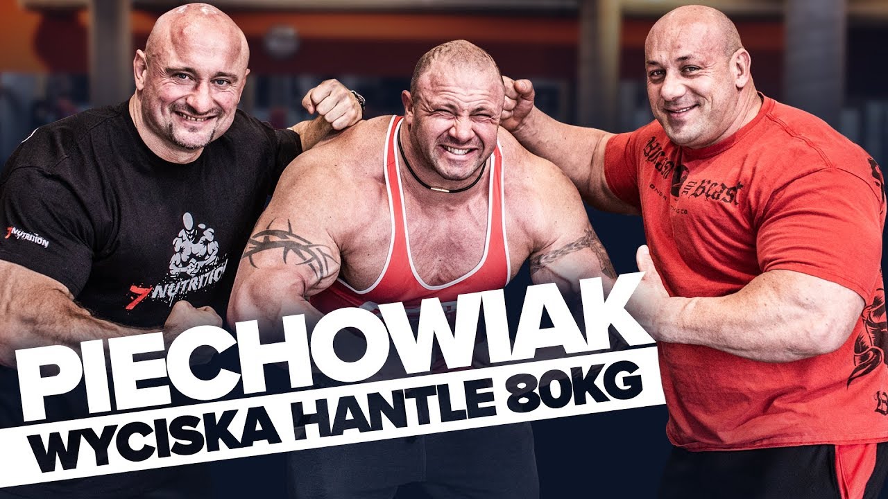 Hardkorowy trening w Burneika Sports GYM 💪 Piotrek Piechowiak wyciska HANTLE 80 KG! 📢 4K