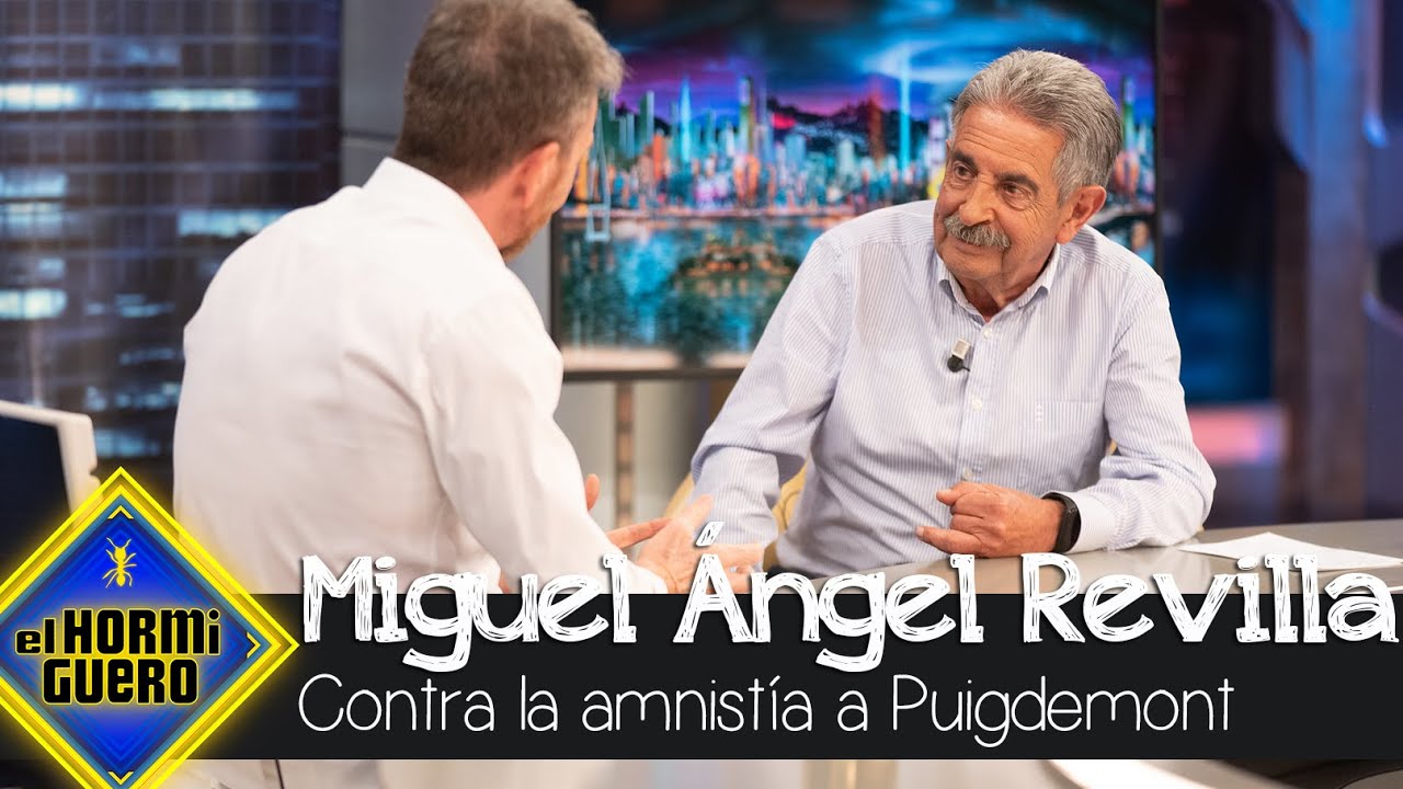 Miguel Ángel Revilla, contrario a la amnistía a Carles Puigdemont - El Hormiguero