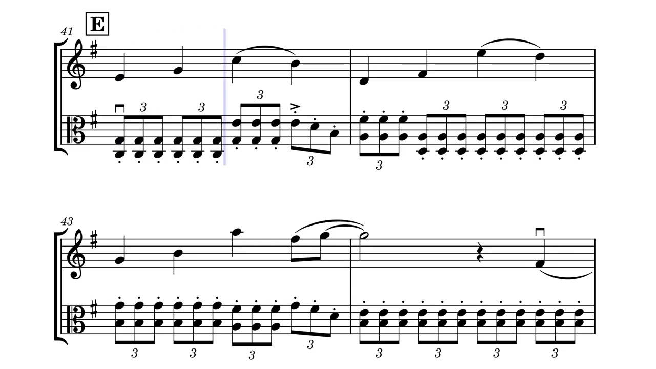 Golden K-pop Demon Hunters for Violin and Viola - arr. Krista Broadway Swider