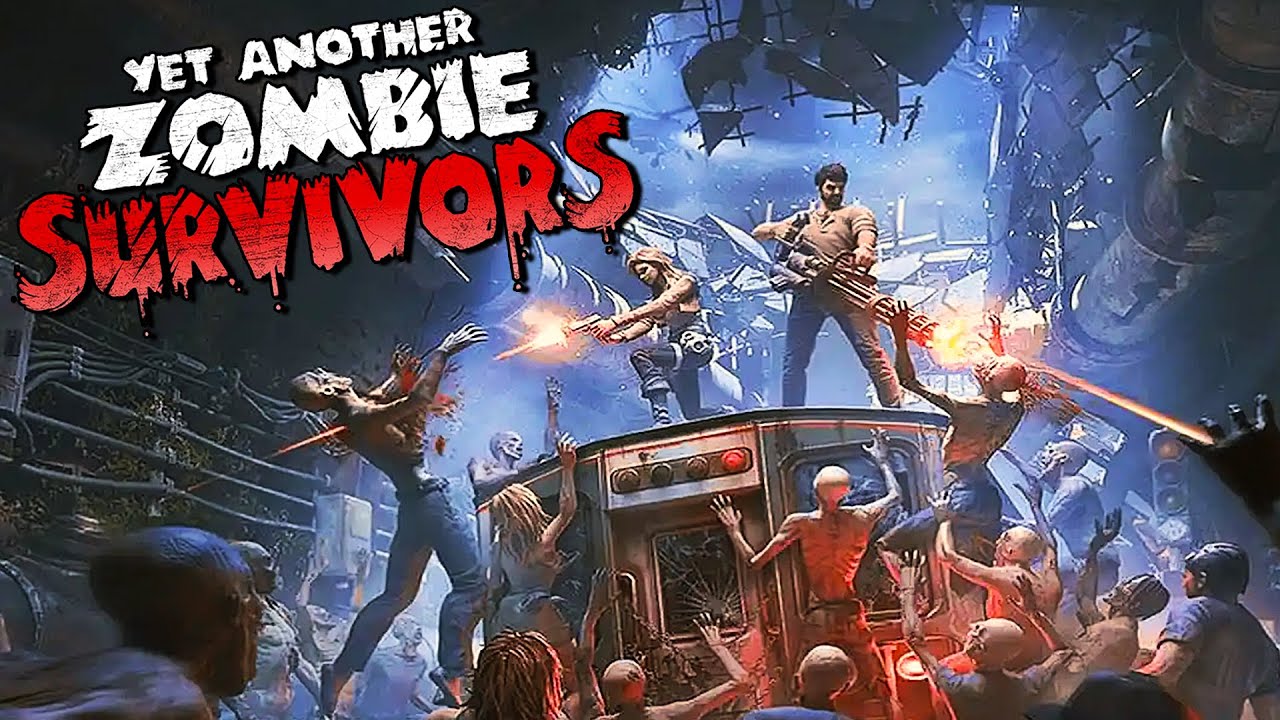 Zombie Apocalypse Shooter but it’s Vampire Survivors Style in Yet Another Zombie Survivors