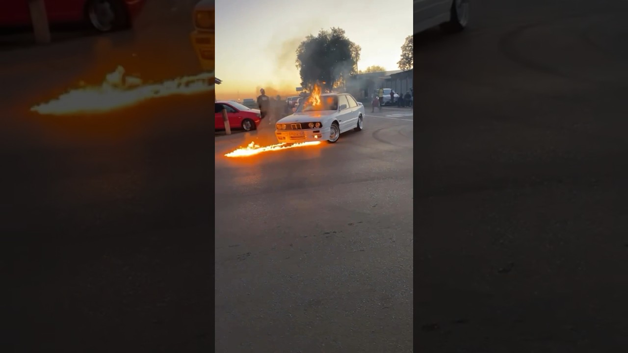 Spinning gone wrong 😨😱BMW 325is #discovermyafrica #gusheshe