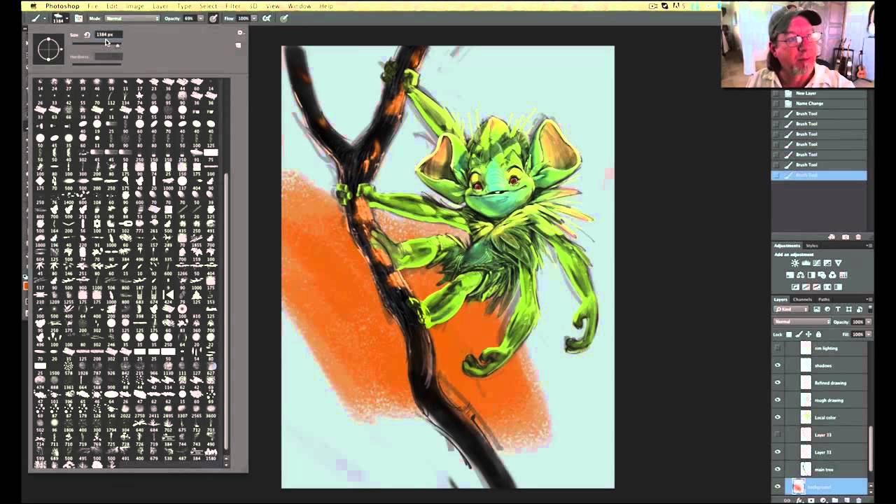 Aaron Blaise - Improve creature art in Photoshop