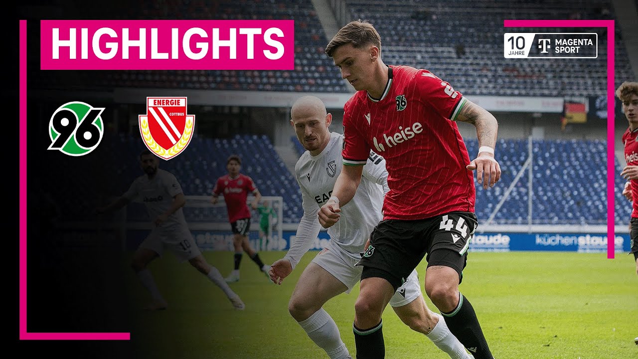 Hannover 96 II - Energie Cottbus | Highlights 3. Liga | MAGENTA SPORT
