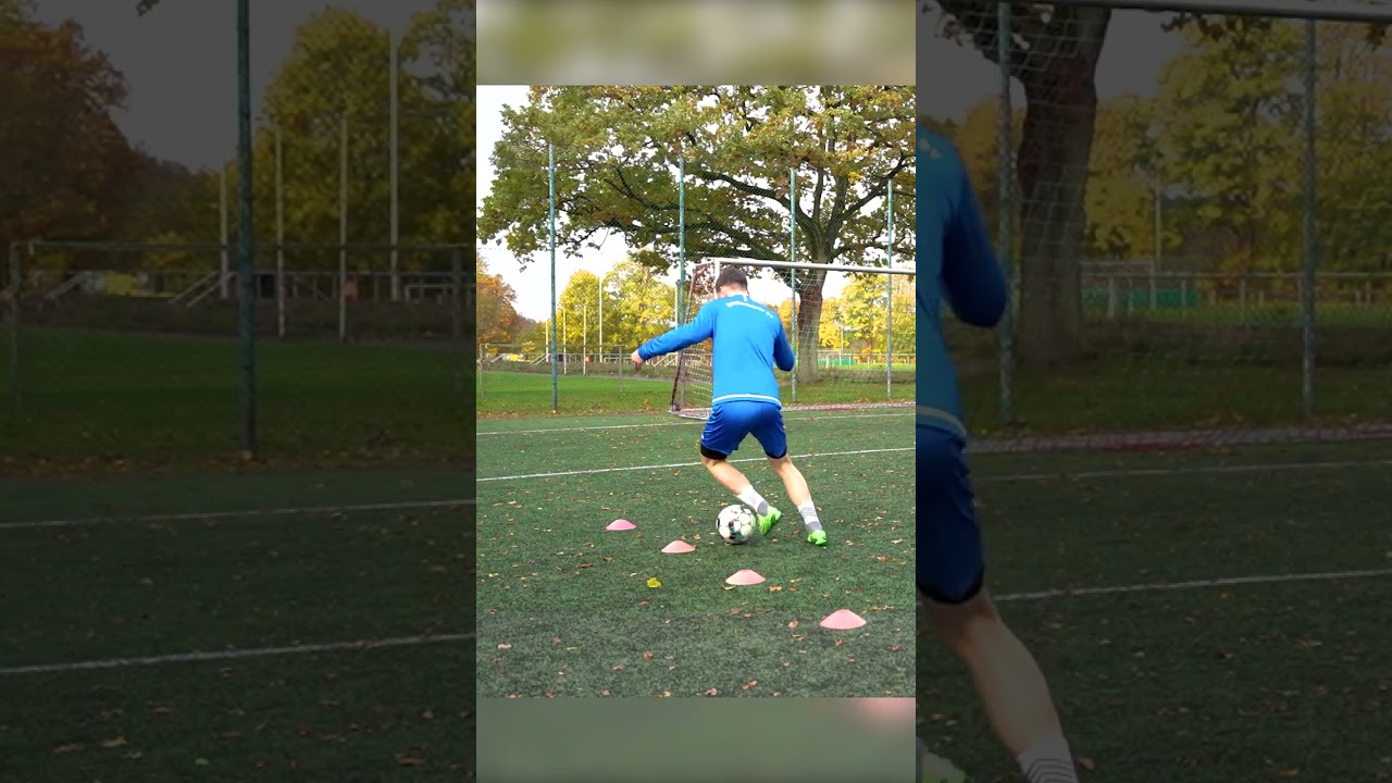 great football dribble drills
