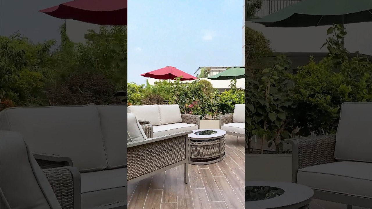 An outdoor furniture factory from China
