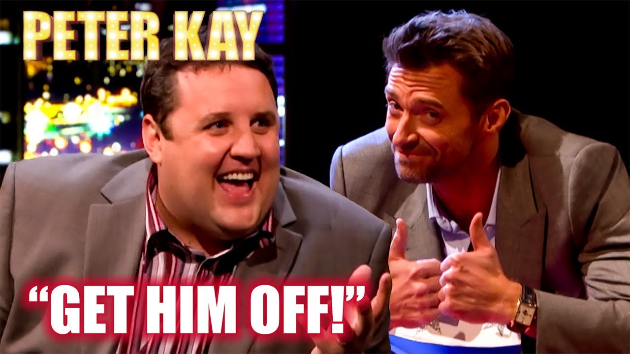 Peter Kay Meets Hugh Jackman In This HILARIOUS Interview | Peter Kay