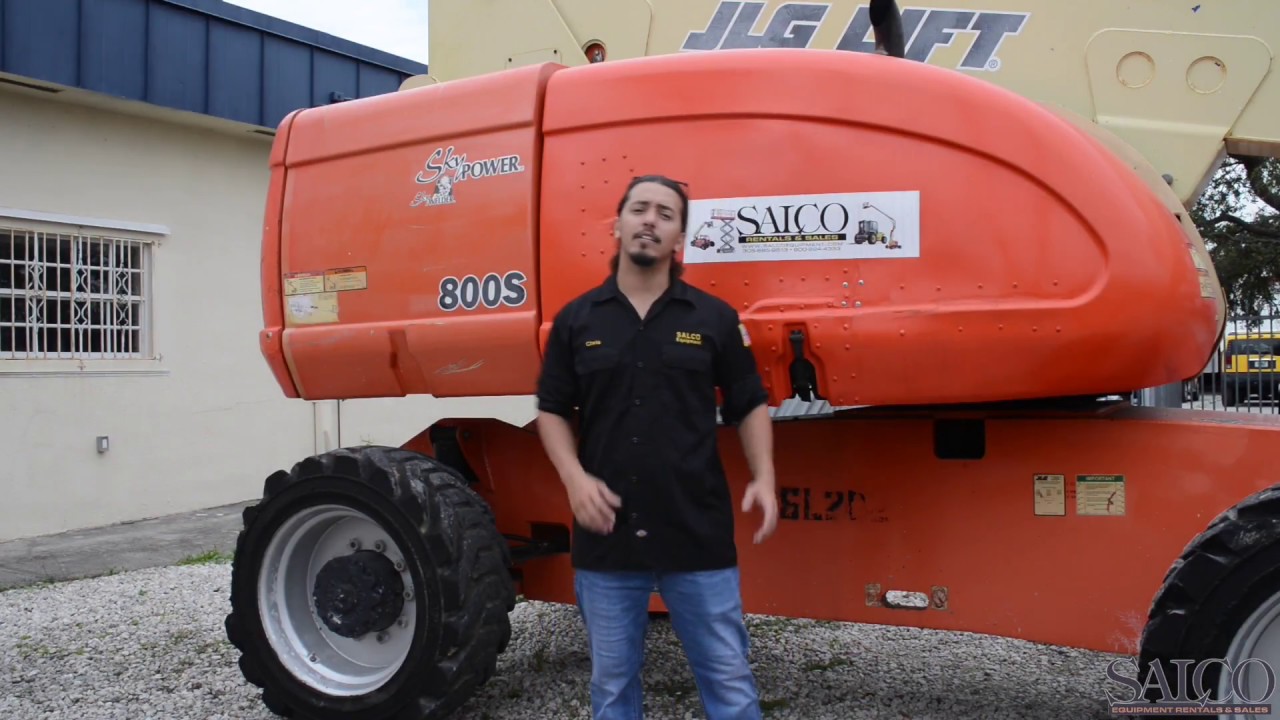 Jlg 800S Straight Boom Lift