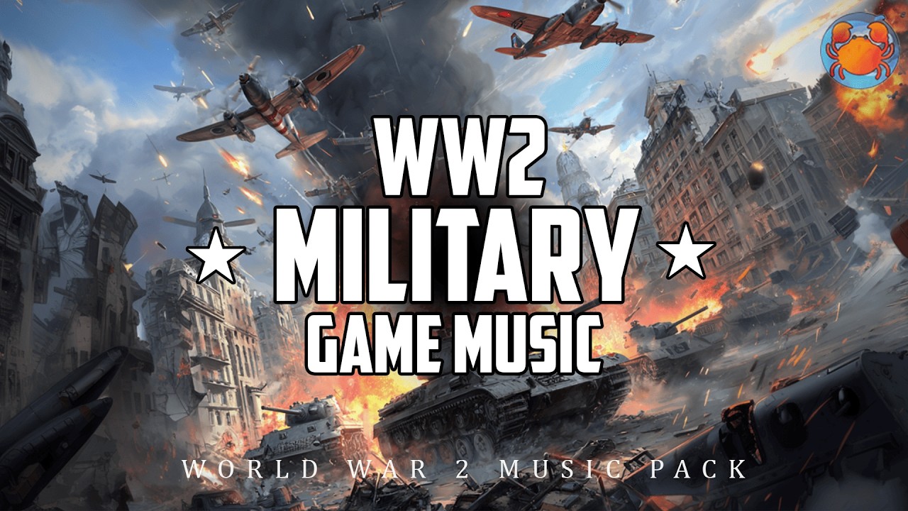 Free 8 WW2 Military Game Tracks Music Pack (No Copyright)