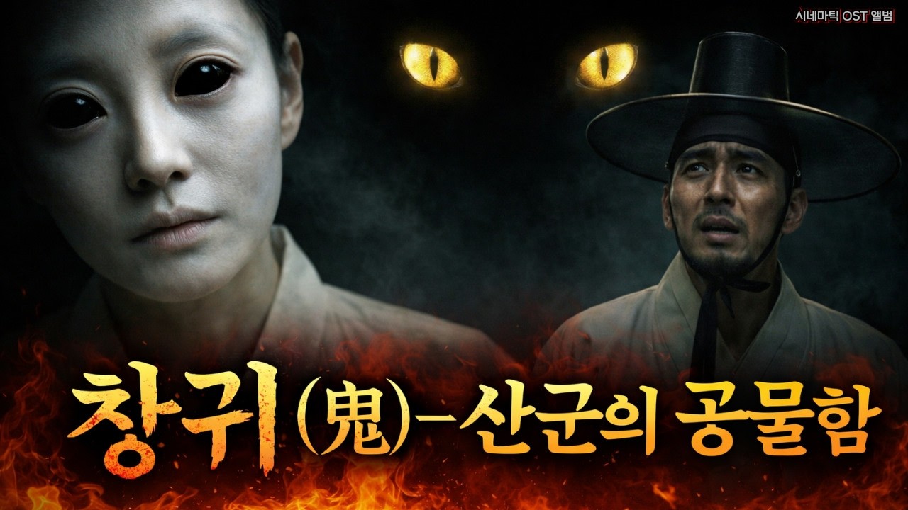 『Cinematic OST』 창귀(鬼)– 산군의 공물함| 한국 전통 호러 뮤직비디오 (K-Horror OST) #조선팝 #kpop