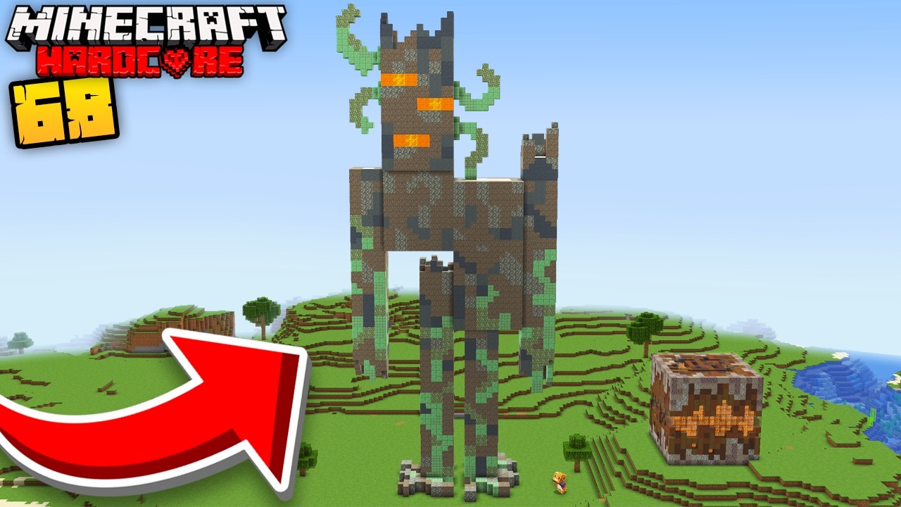 I Built THE CREAKING in Minecraft Hardcore