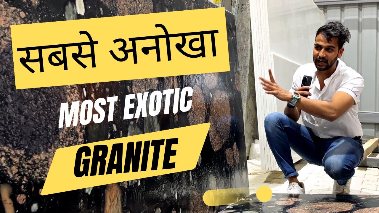 BEST BLACK GRANITE for your HOME - Most EXOTIC Granite | BASSI BLACK