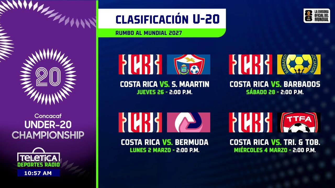 Teletica Deportes Radio 26 Febrero 2026