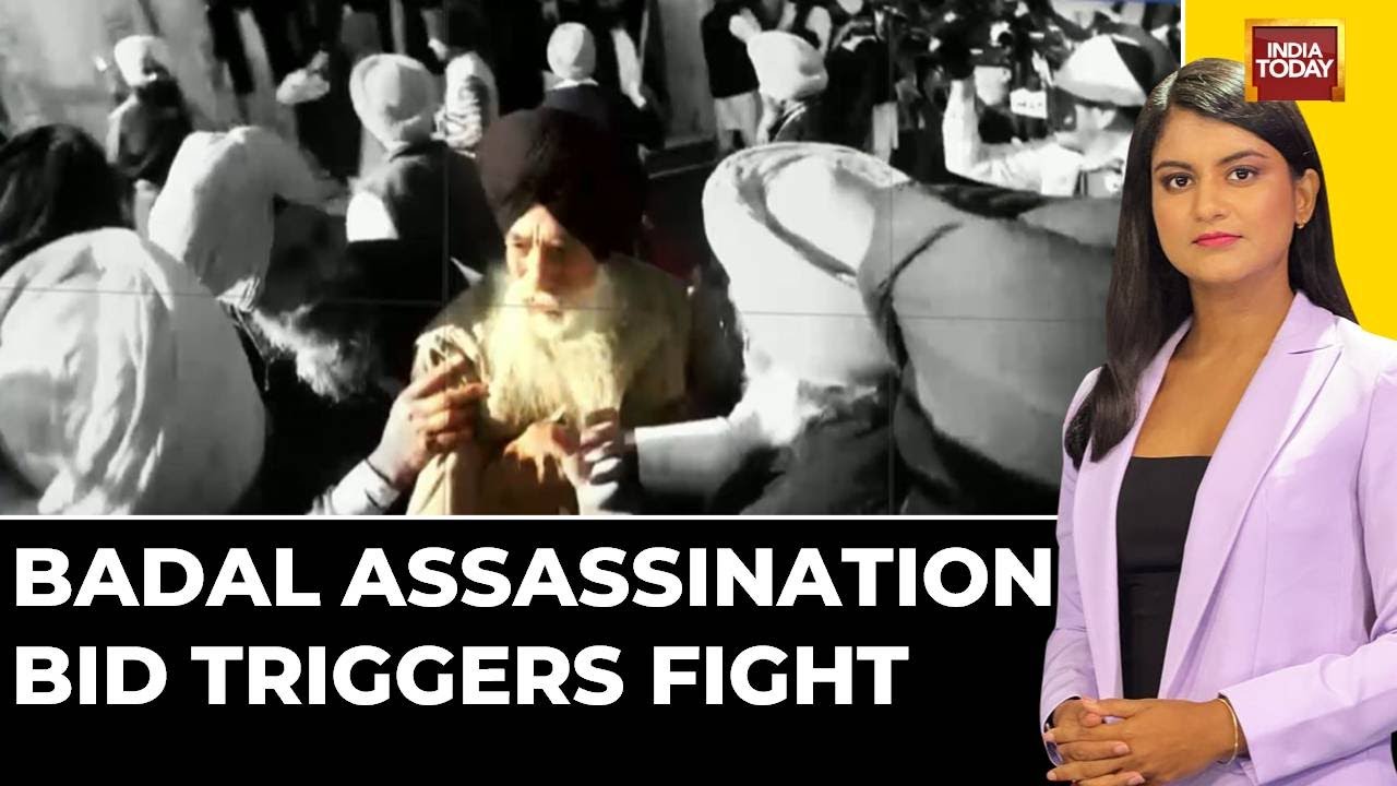 Assassination Attempt On Sukhbir Badal Triggers Fight, Akali Dal Blames AAP Government | India Today