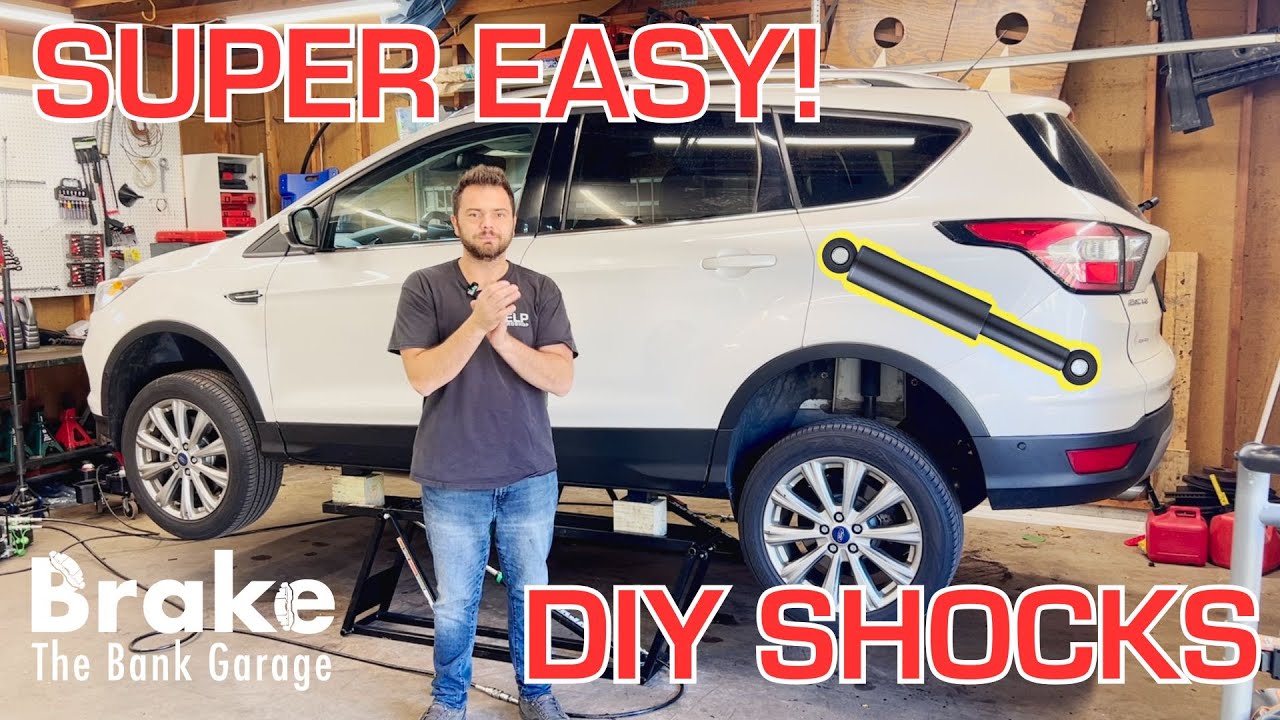 Как заменить задние амортизаторы на Ford Escape (2013-2019)
