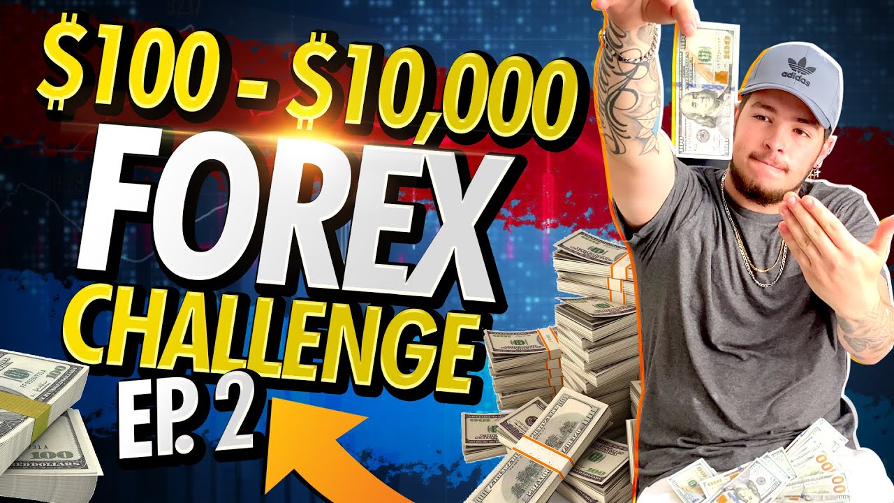 Преврати $100 — ИСПЫТАНИЕ НА ФОРЕКС НА $10 000 — Эпизод 2 | ТОРГОВЛЯ В РЕАЛЬНОМ ВРЕМЕНИ!! — Mamba