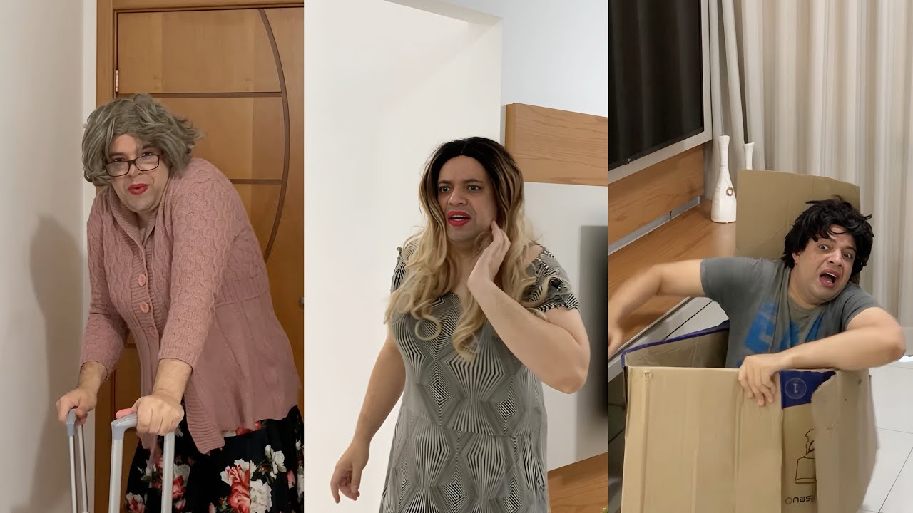 MEIA HORA DE VÍDEOS (TENTE NÃO RIR) TUTU SANGOME TV