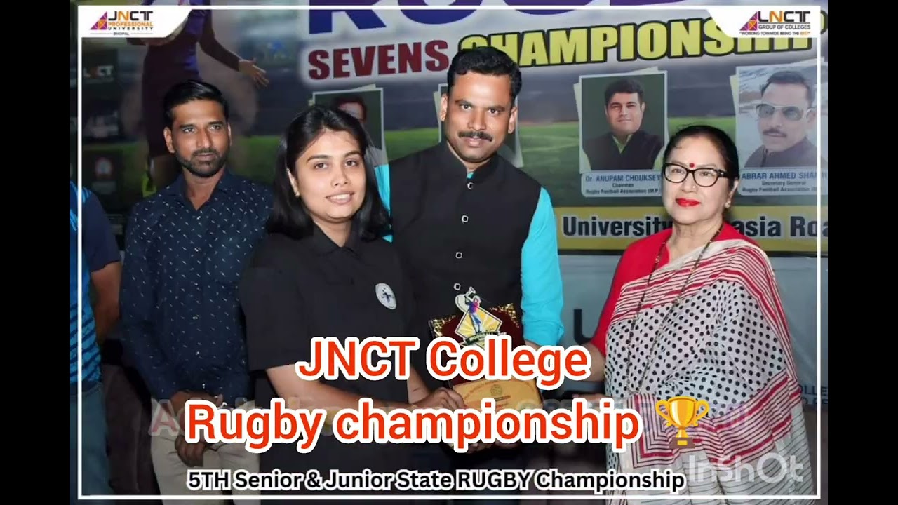 jnct college rugby championship 🏆|JNCT Professional University Bhopal|admission open 8878158670|LNCT