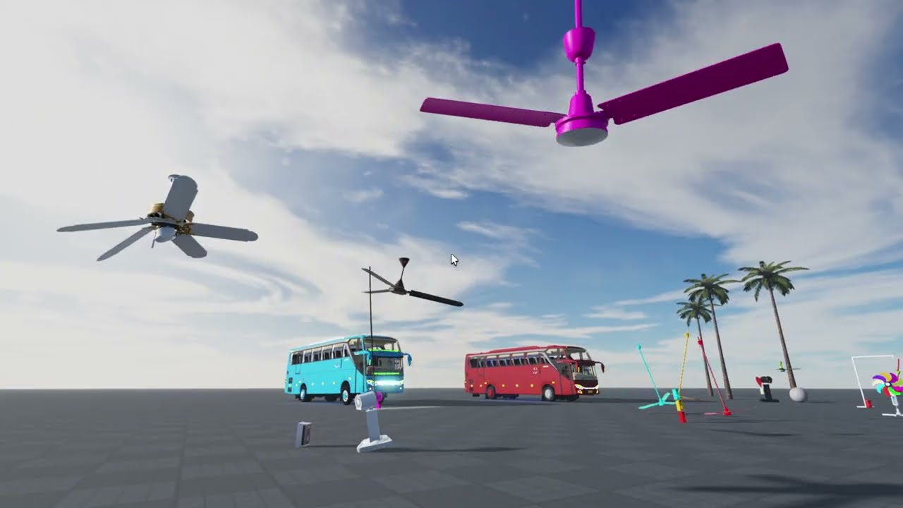 Забавный потолочный вентилятор шатается в деревенском доме | Roblox