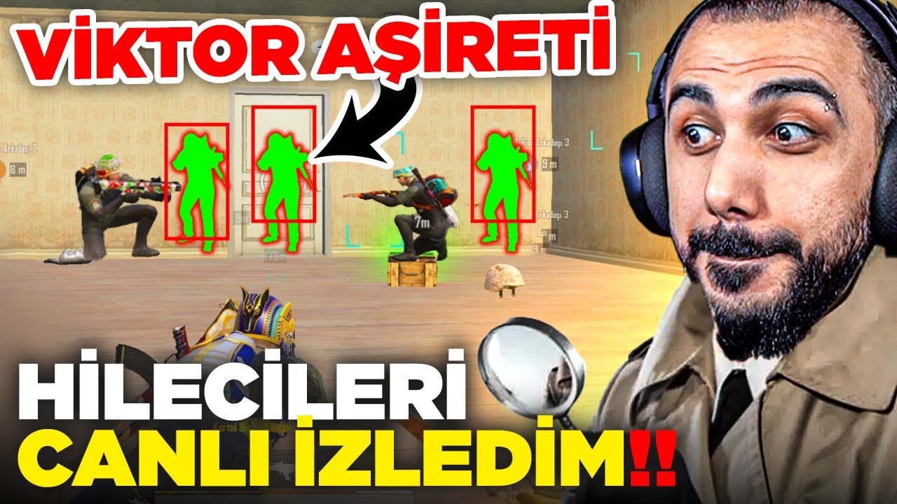 DEDEKTİF OLDUM!! EKİPLE HİLECİLERİ CANLI MAÇTA İZLEYİP BANLADIK!! | PUBG MOBILE